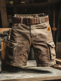 Casual Work Shorts – Khaki