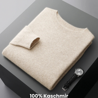 HEIMO - KASCHMIR PULLOVER – Beige