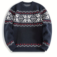Liam | Vintage Icelandic Sweater – Marine