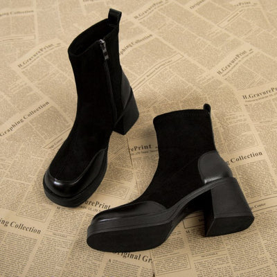 Mandy - Modebewusste Stiefeletten mit Absatz