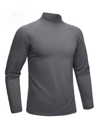 Termazo | Atmungsaktives Langarm-Shirt für Herren – Dunkelgrau