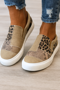 Noemi™ | Trendige, bequem zu tragende Slipper – Kakhi