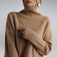 Adelia | Rollkragenpullover – Braun (Fast ausverkauft)