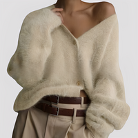 Lavena - Bequemer und wärmender Pullover – Beige