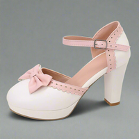 Sophie | Elegante High Heels mit Schleife – Weiß