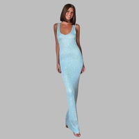 Roselinda | Sunset Sparkle Gown für strahlende Eleganz – Blau