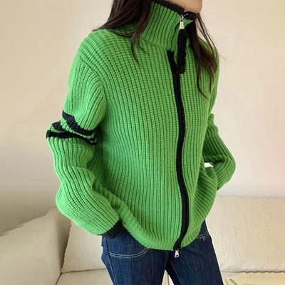 Kondira | Frischer Stehkragenpullover