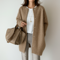 Silvia™ | Warmen und Stilvollen Strickjacke – Khaki