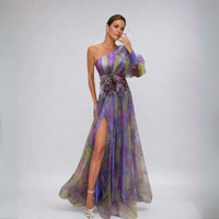 Nana | Elegantes, Handgefertigtes Damenkleid – Lila