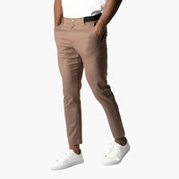 Chinohose für Herren - Sommerliche Stretch Chino für Alltag – Khaki