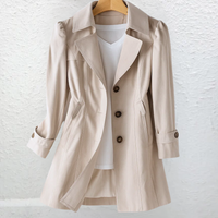 Abegail | Vintage-Trenchcoat – Beige