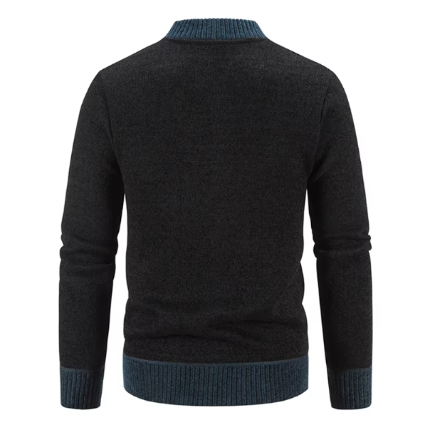 Lasenna | Stilvolle Herrenstrickjacke mit Reißverschluss