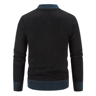 Lasenna | Stilvolle Herrenstrickjacke mit Reißverschluss