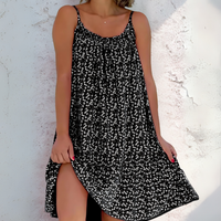 Louise™ | Bequemes Sommerkleid im entspannten Stil – Schwarz