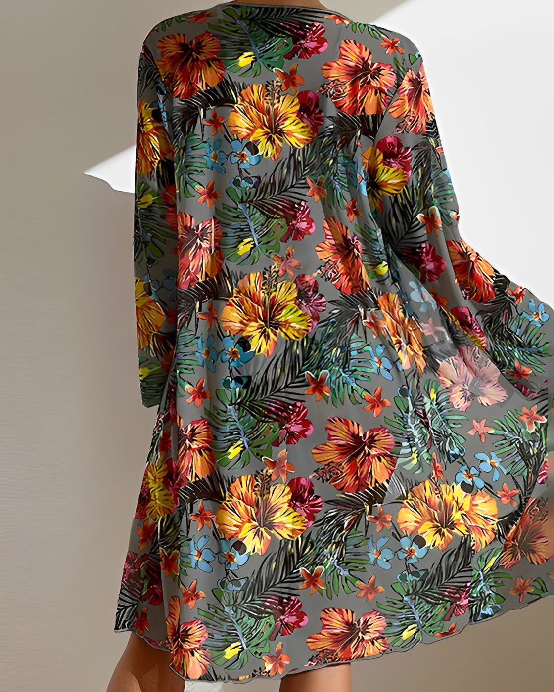 Bikini für Damen - Sommerlicher Bikini mit passendem Shirt für den Strand