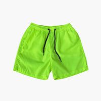 Herren Sommer Shorts mit Kordelzug und Schnelltrocknung – Hellgrün