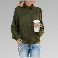 Amy | Klassischer Pullover – Grün