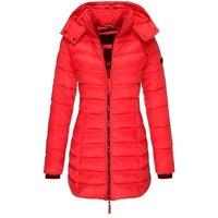Louisa - Elegante und gemütliche Jacke – Rot
