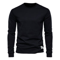 Wynne - Bequemes Langarmshirt – Schwarz