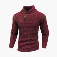 Till | Pullover Komfortabel und Elegant – Bordeaux