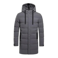Felian- Herren-Winterjacke | Zeitlos und robust – Grau