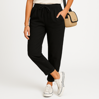 Michelle™ | Frühlingshose – Schwarz