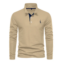 Herren Bequeme Polo Hemd | Lässig – Khaki