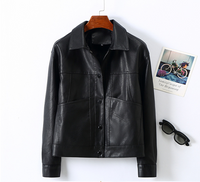 Heidi-Mode | Lederjacke Für Damen Stilvoll Und Zeitlos – Knopf schwarz