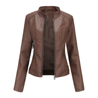 Martha - Zeitlose Damenjacke – Braun