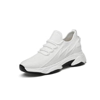 Kevin | Höhensteigernde Sneaker +10CM – Weiß +10CM