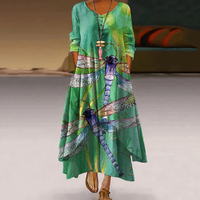 Kleid - Mica – Botanische Brise