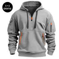 Max - Kapuzenpullover – Hellgrau