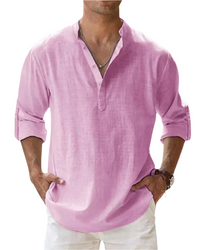 Fiorenzo Cotton Shirt – Rosa