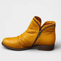 Karin™ | Bequeme orthopädische Stiefel – Gelb