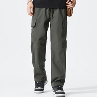 David | Herren Cargo Pants Brighton im entspannten Look – Oliv