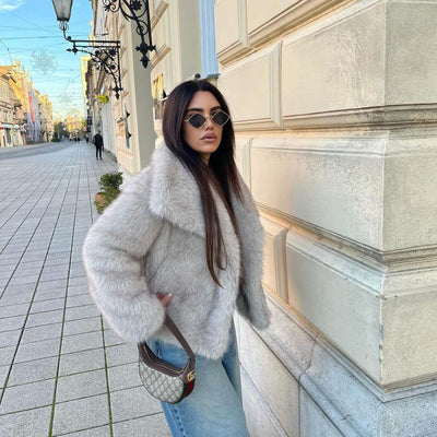Withese | Kurze Pelzjacke für Damen