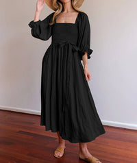 Nova's Sommerkleid - Strahlend in den Sommer – Schwarz