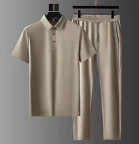 Kieran | Stilvoll Herren Set – Khaki