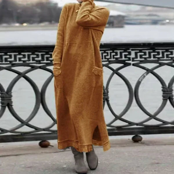 Wafa - Elegantes und bequemes langes Kleid