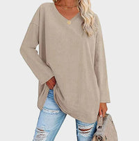 | Stylischer Langarmpullover für Ein Elegantes Alltagsoutfit – Khaki