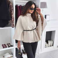 Mila | Chice Schmetterlingsjacke mit Gürtel – Aprikose