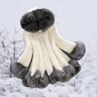Keila | Dicke und warme Winterjacke – Weiß