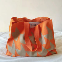 | Canvas Shopper – Orange