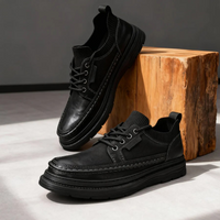 Bergmann Leder Sneaker – Schwarz