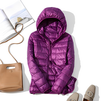 Celestiney - Superleichte Damenjacke – Lila
