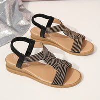 Annie™ | Orthopädische Sandalen im Ibiza-Stil – Schwarz