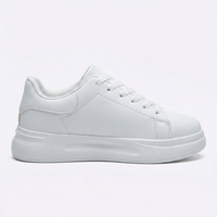 Melanie | Clean Textil Sneaker – Weiß