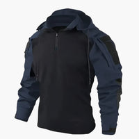 Brix | Taktische Outdoor Pullover – Dunkelblau