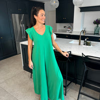 Naomi™ | Eleganter Jumpsuit für jeden Tag – Grün