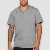 Jenson | Crew Neck T-Shirt – Grau
